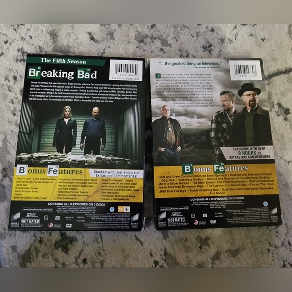 Breaking Bad DVDs - Seasons 1 - 6 - Picture 7 of 7